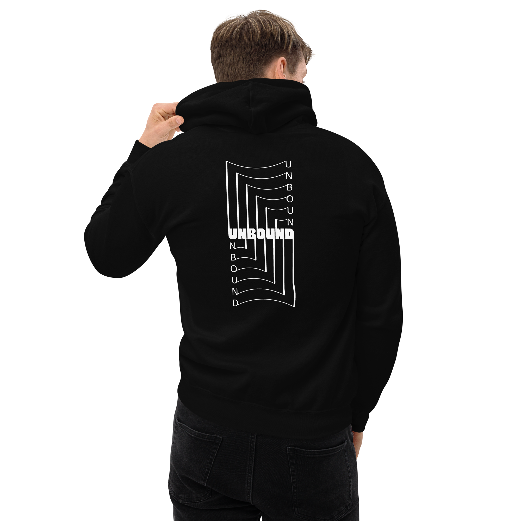 unbound embroidered hoodie